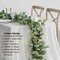 2 Pack 5.9FT Faux Eucalyptus Garland – Greenery for Wedding & Home Decor